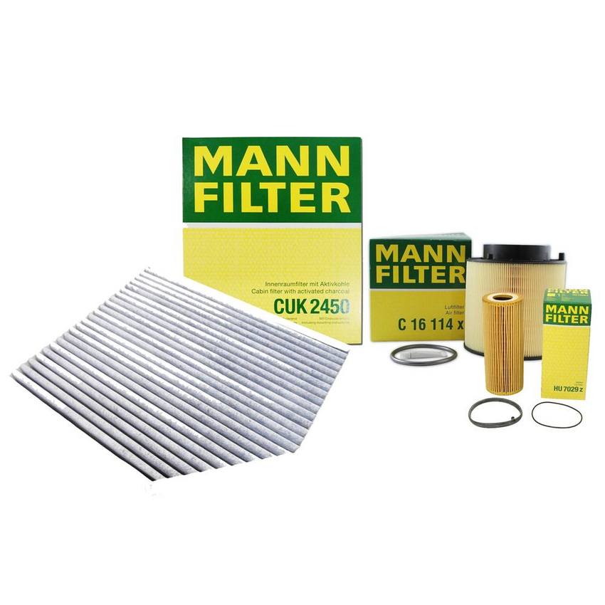 Audi Porsche Filter Service Kit 8K0133843 - MANN-FILTER 3724825KIT